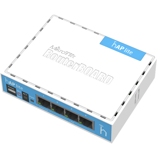 MIKROTIK Wireless Router 4x100Mbps, Wi-Fi 4, Asztali, RB941-2nD (RB941-2ND)