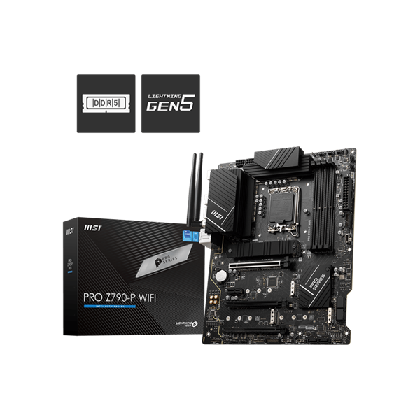 MSI Alaplap S1700 PRO Z790-P WIFI Intel Z790, ATX (PRO Z790-P WIFI)