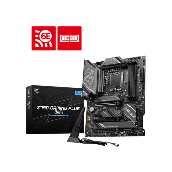 MSI Alaplap S1700 Z790 GAMING PLUS WIFI Intel Z790, ATX (Z790 GAMING PLUS WIFI)