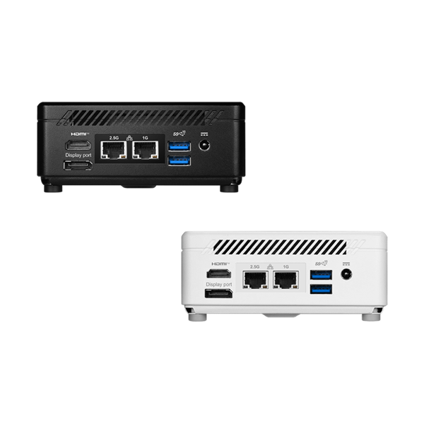 MSI Business DT Cubi 5 12M-407BEU, i3-1215U, Intel UHD, M.2 NVME, 2,5"SATA, 4xUSB, Thunderbolt4, HDMI, DP, 2xRJ45, Black (CUBI 5 12M-407BEU-B31215UXX)