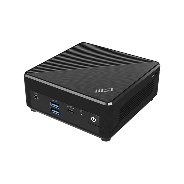 MSI Business DT Cubi N ADL S-225BEU, Intel N100, Intel HD Graphics, M.2 NVME, 4xUSB, USB-C, HDMI, DP, 2xRJ45, Black (CUBI N ADL S-225BEU-BN100XX)
