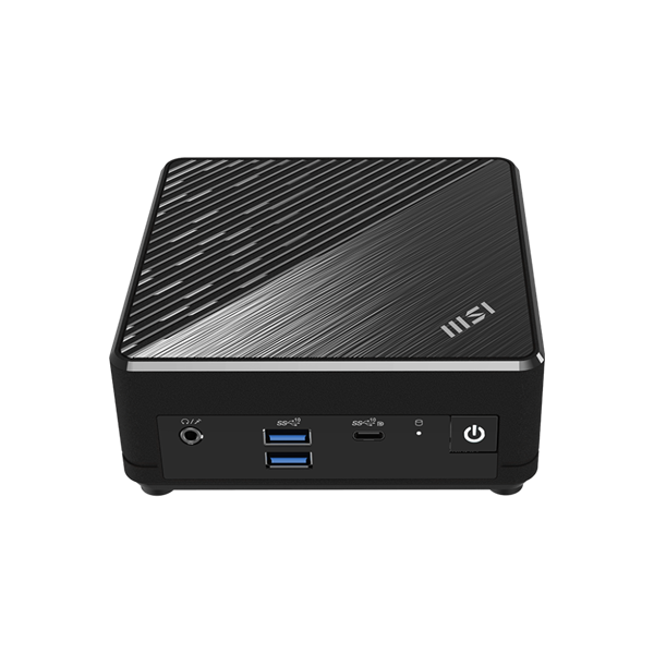 MSI Business DT Cubi N ADL S-225BEU, Intel N100, Intel HD Graphics, M.2 NVME, 4xUSB, USB-C, HDMI, DP, 2xRJ45, Black (CUBI N ADL S-225BEU-BN100XX)