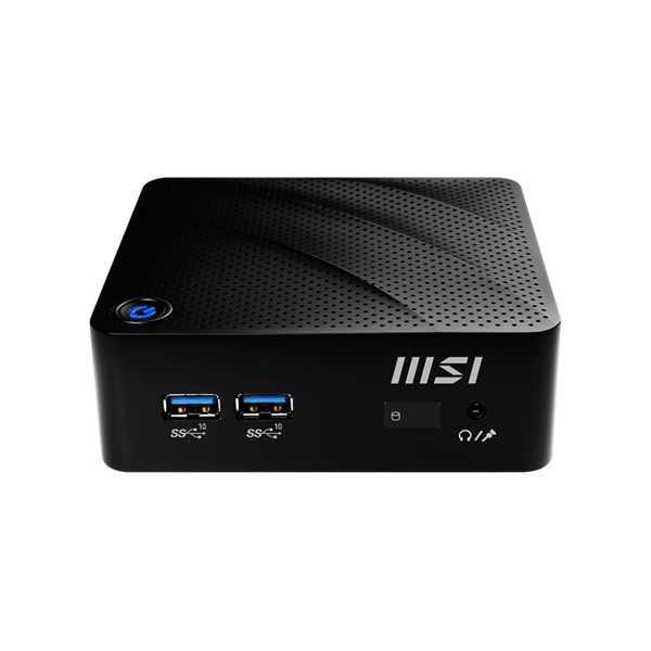 MSI Business DT Cubi N JSL-027, Celeron N4500, Intel UHD Graphics, Wi-Fi, VGA, HDMI, 2xUSB 3.2, Black (CUBI N JSL-027)