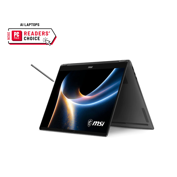 MSI Business NB Prestige 16 Flip AI+ C3MTG-241, 16" QHD+ OLED, Ultra 7 355, 32GB, 1TB, W11H, Platinum Grey NoADP (9S7-262233-241)