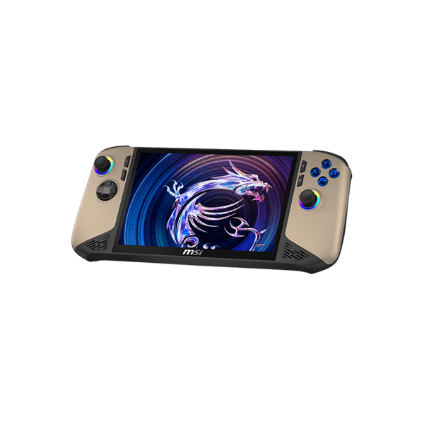 MSI Gaming Handheld Claw 8 AI+ A2VM-093HU, 8" FHD+, Ultra 7 258V, 32GB, 1TB, Win11H, Sandstorm/Black kézikonzol (9S7-1T5211-093)