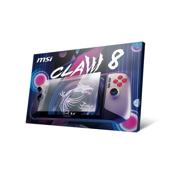 MSI Gaming Handheld Claw 8 Tempered Glass Screen Protector (J02-NXXXXX3-821)