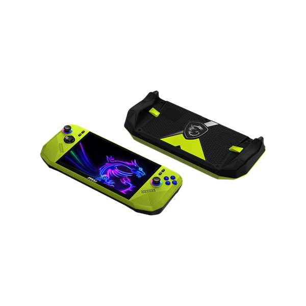 MSI Gaming Handheld Claw A8 BZ2EM-045HU, 8" FHD+, Ryzen Z2 Extreme, 24GB, 1TB, Win11H, Neon Green kézikonzol (9S7-1T8K13-045)