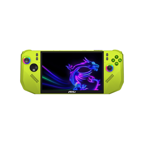 MSI Gaming Handheld Claw A8 BZ2EM-045HU, 8" FHD+, Ryzen Z2 Extreme, 24GB, 1TB, Win11H, Neon Green kézikonzol (9S7-1T8K13-045)