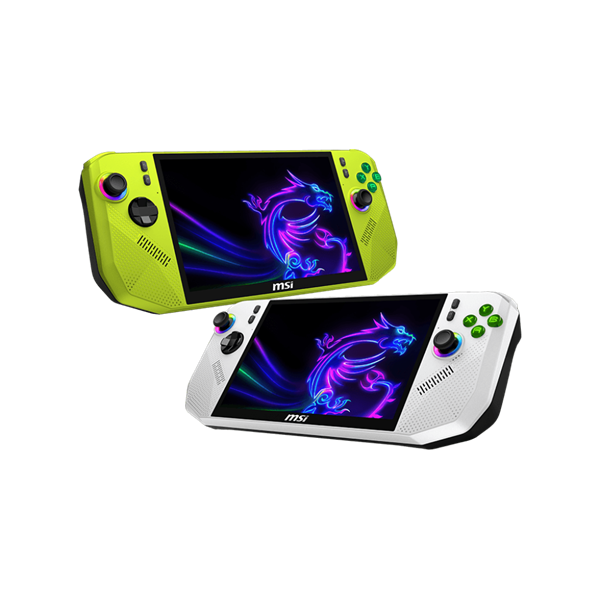 MSI Gaming Handheld Claw A8 BZ2EM-045HU, 8" FHD+, Ryzen Z2 Extreme, 24GB, 1TB, Win11H, Neon Green kézikonzol (9S7-1T8K13-045)
