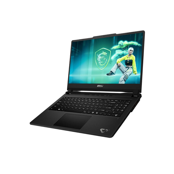 MSI Gaming NB Cyborg 15 Max C2WE-223, 15,6" FHD 144Hz, Core 7 240H, 16GB (1x16), 512GB M.2, RTX 5050 8GB, NOOS, Fekete (9S7-15T111-223)