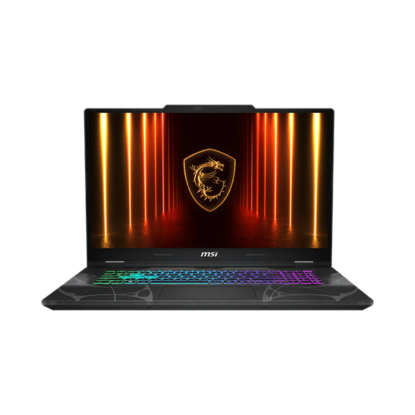 MSI Gaming NB Cyborg 17 B2RWEKG-423, 17,3" FHD 144Hz, Core 7 240H, 16GB (1x16), 512GB M.2, RTX 5050 8GB, noOS, Fekete (9S7-17U332-423)