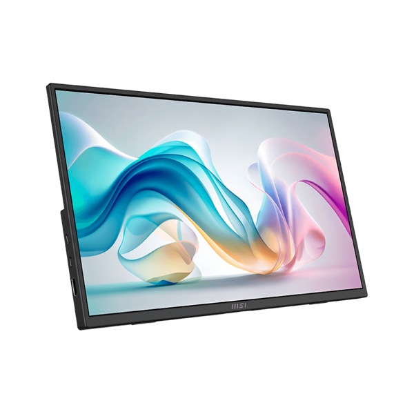 MSI Monitor Business PRO MP165 E6, 15,6" FHD 1920x1080, IPS, 250 cd/m2, 16:9, 60 Hz, 4ms, 2x USB-C, miniHDMI, Black (9S6-3PE50M-001)