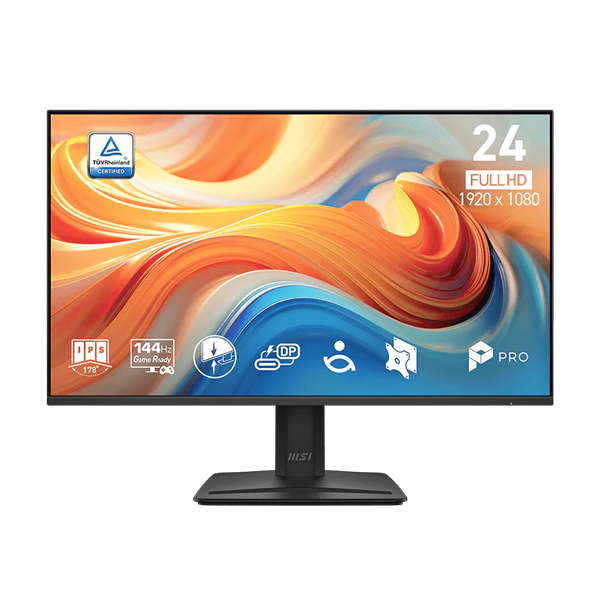 MSI Monitor Business PRO MP242 E14C 23,8" FHD 1920x1080, IPS, 16:9, 144Hz, 1500:1, 1ms, HDMI, USB-C, Black (9S6-3PE7CM-002)