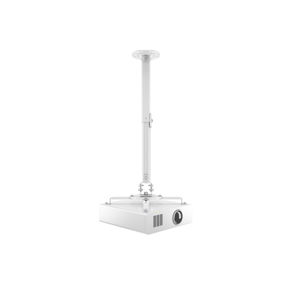 MULTIBRACKETS Mennyezeti konzol, M Universal Projector Ceiling Mount I (13.5 kg, White, 380-580 mm) (7350022730311)