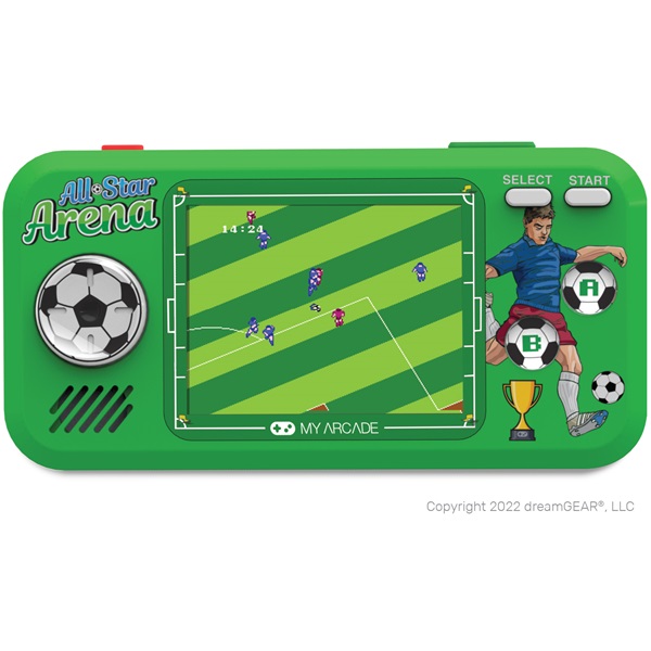 MY ARCADE Játékkonzol All-Star Arena 300+ Pocket Player Hordozható, DGUNL-4128 (DGUNL-4128)