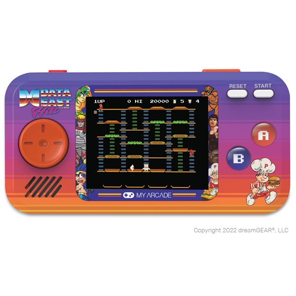 MY ARCADE Játékkonzol Data East 300+ Pocket Player Hordozható, DGUNL-4127 (DGUNL-4127)