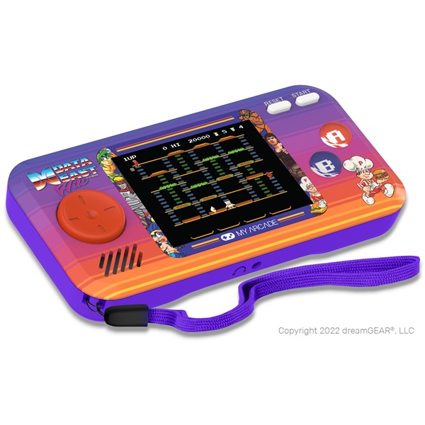 MY ARCADE Játékkonzol Data East 300+ Pocket Player Hordozható, DGUNL-4127 (DGUNL-4127)