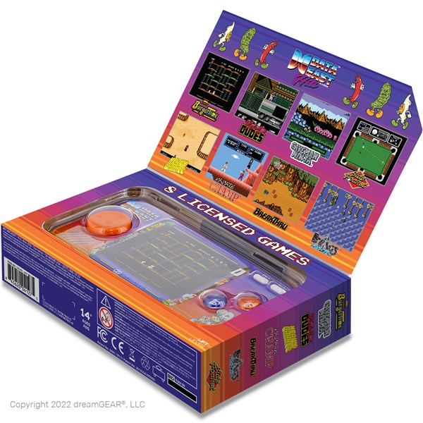 MY ARCADE Játékkonzol Data East 300+ Pocket Player Hordozható, DGUNL-4127 (DGUNL-4127)