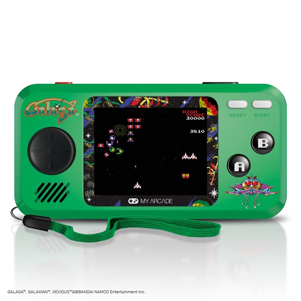 MY ARCADE Játékkonzol Galaga 3in1 Pocket Player Hordozható, DGUNL-3244 (DGUNL-3244)