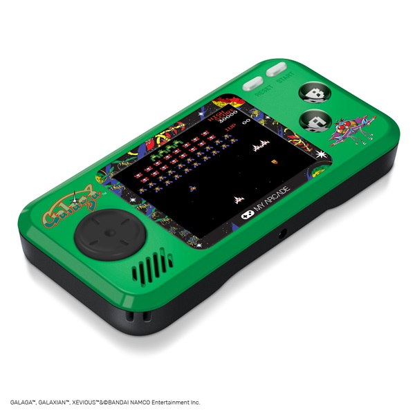 MY ARCADE Játékkonzol Galaga 3in1 Pocket Player Hordozható, DGUNL-3244 (DGUNL-3244)