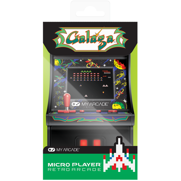MY ARCADE Játékkonzol Galaga Micro Player Retro Arcade 6.75" Hordozható, DGUNL-3222 (DGUNL-3222)