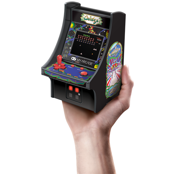 MY ARCADE Játékkonzol Galaga Micro Player Retro Arcade 6.75" Hordozható, DGUNL-3222 (DGUNL-3222)