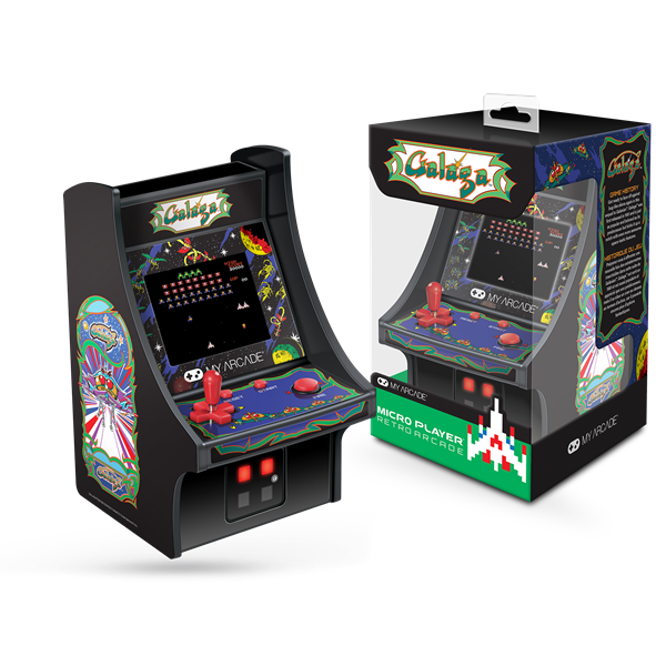MY ARCADE Játékkonzol Galaga Micro Player Retro Arcade 6.75" Hordozható, DGUNL-3222 (DGUNL-3222)