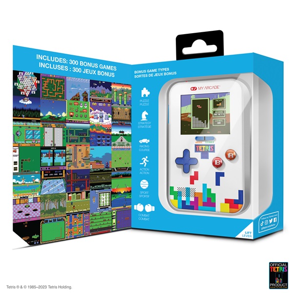 MY ARCADE Játékkonzol Go Gamer Tetris Hordozható, DGUNL-7029 (DGUNL-7029)