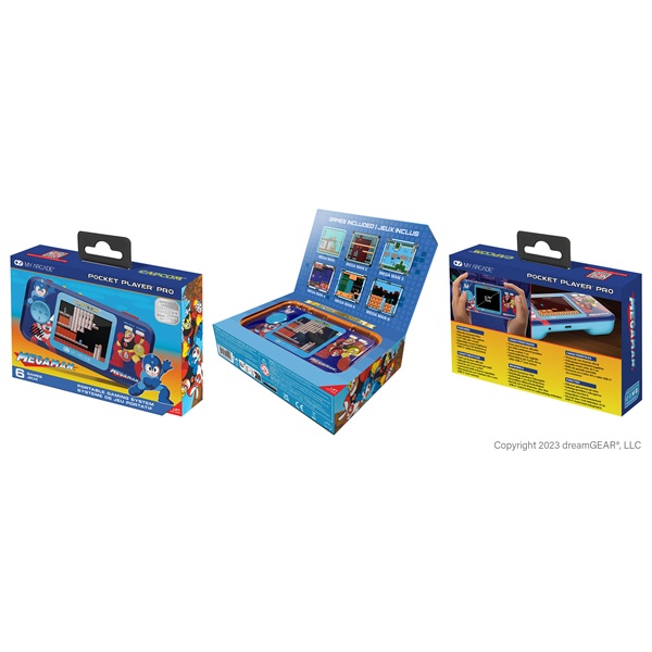 MY ARCADE Játékkonzol Mega Man Pocket Player Pro Hordozható, DGUNL-4191 (DGUNL-4191)