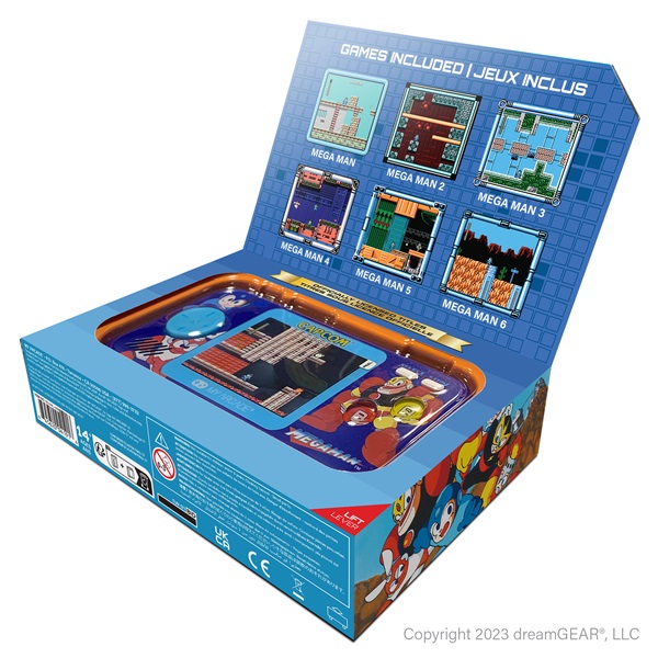 MY ARCADE Játékkonzol Mega Man Pocket Player Pro Hordozható, DGUNL-4191 (DGUNL-4191)