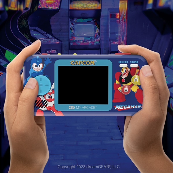 MY ARCADE Játékkonzol Mega Man Pocket Player Pro Hordozható, DGUNL-4191 (DGUNL-4191)