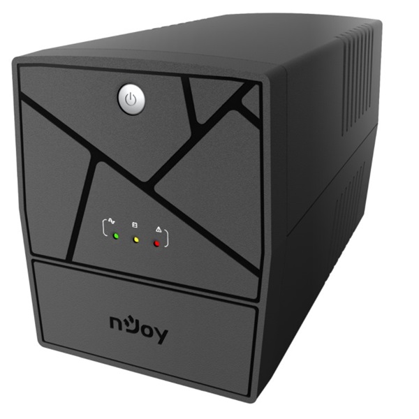 NJOY Szünetmentes 1000VA - Keen 1000 (4 Schuko, line-interaktív,fekete) (UPLI-LI100KE-CG01B)
