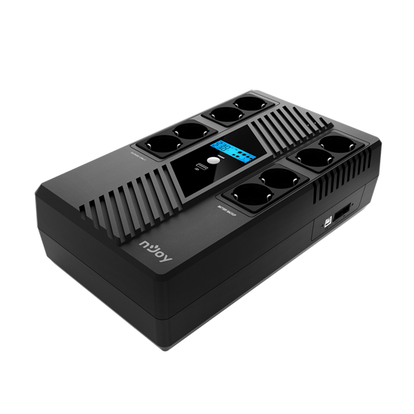 NJOY Szünetmentes Token 800, 600VA, 360W, Line-Interactive, USB (UPCSBLS680TTOAZ01B)