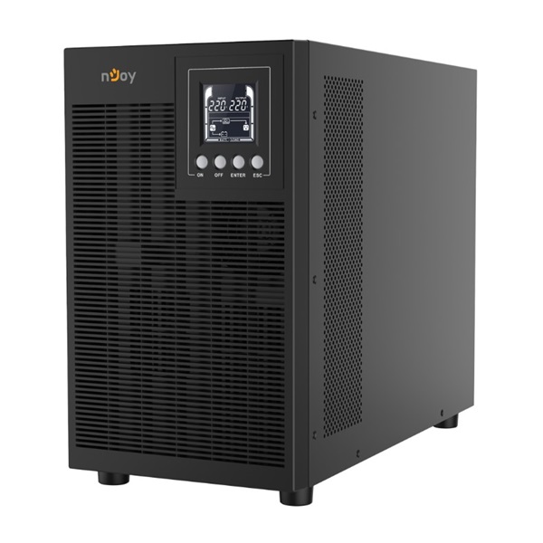 NJOY Szünetmentes ECHO PRO 3000, 3000VA, 2400W, Online, LCD display (UPOL-OL300EP-CG01B)