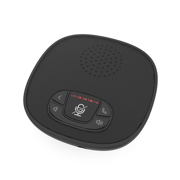 Nedis MICCWS126BK konferencia mikrofon, Bluetooth, mikrofon hatótávolsága: 10 m, akkumulátorról  / USB-ről táplált (MICCWS126BK)
