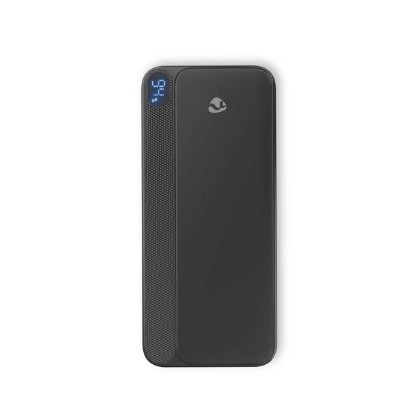 Nedis PBKPD20W125BK powerbank, hordozható külső akkumulátor, power bank 10 000mAh, 1,5 / 1,67 / 2,0 / 2,22 / 3,0 A (PBKPD20W125BK)