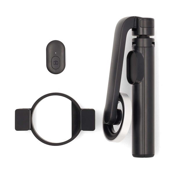 Nedis SEST300BK 2 az 1-ben bluetooth szelfibot és telefon állvány, levehető bluetooth távirányító (SEST300BK)