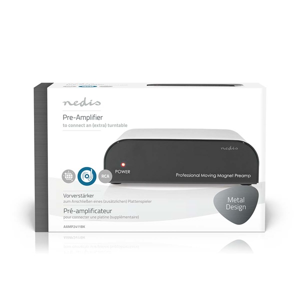 Nedis AAMP2411BK előerősítő (AAMP2411BK)