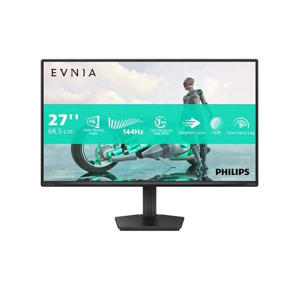 PHILIPS IPS Gaming 144Hz monitor 27" 27M2N3200NF/00, 1920x1080, 16:9, 300 cd/m2, 1ms, HDMI/DisplayPort (27M2N3200NF/00)