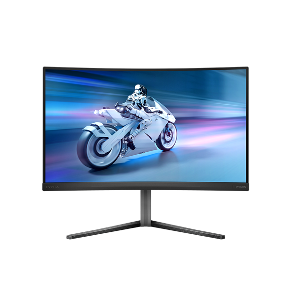 PHILIPS ívelt Gaming 280Hz monitor 27" 27M2C5200W 1920x1080, 16:9, 300cd/m2, 0,3ms, 2xHDMI/DisplayPort, áll. mag.,HDR10 (27M2C5200W/00)