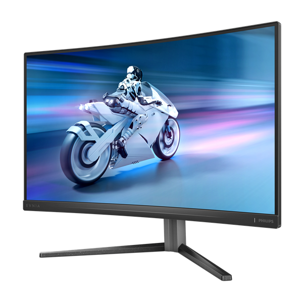 PHILIPS ívelt Gaming 280Hz monitor 27" 27M2C5200W 1920x1080, 16:9, 300cd/m2, 0,3ms, 2xHDMI/DisplayPort, áll. mag.,HDR10 (27M2C5200W/00)