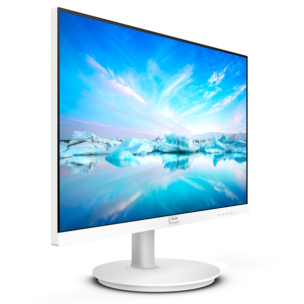 PHILIPS IPS monitor 27" 271V8AW, 1920x1080, 16:9, 250cd/m2, 4ms, HDMI/VGA, hangszóró, fehér (271V8AW/00)