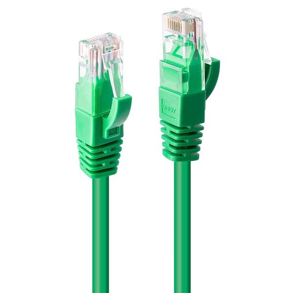 Patch cord UTP Cat6 kábel RJ45 1m green