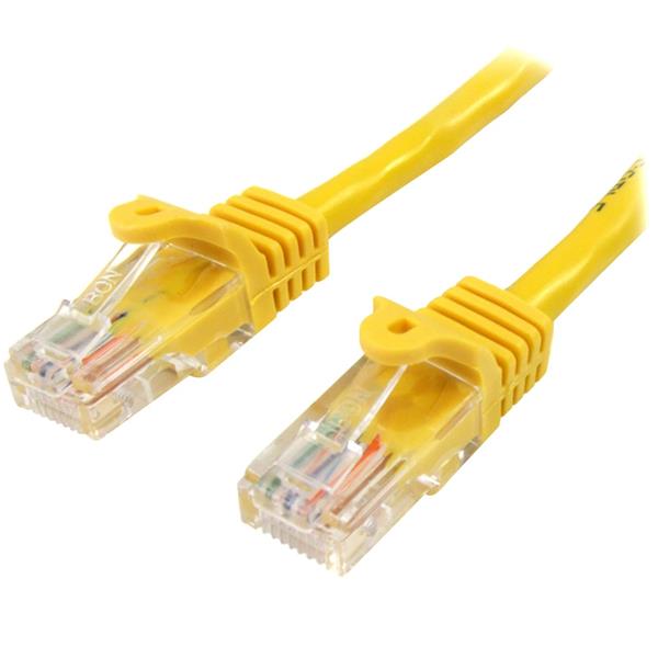 UTP 0.25m Cat.6 patch kábel RJ45 yellow