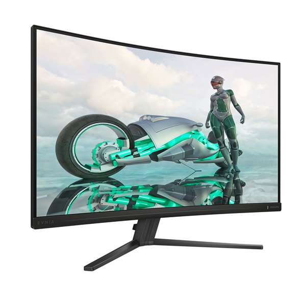 Philips EVNIA 180 Hz ívelt monitor 31,5", 32M2C3500L/00  2560x1440, 16:9, 1ms, 300 cd/m2, HDMIx2/DisplayPort (32M2C3500L/00)