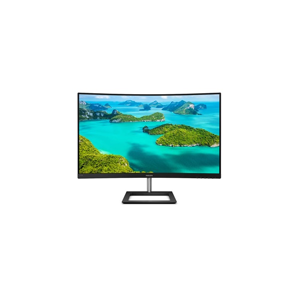 PHILIPS Ívelt VA monitor 27" 272E1CA/00 1920x1080, 16:9, 250cd/m2, 4ms, VGA/HDMI/DisplayPort, hangszóró (272E1CA/00)