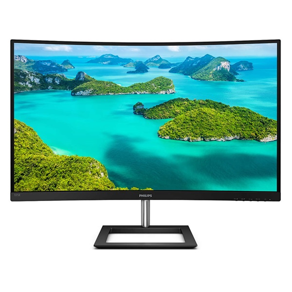 PHILIPS Ívelt VA monitor 31.5" 325E1C, 2560x1440, 16:9, 250cd/m2, 4ms, VGA/HDMI/DisplayPort (325E1C/00)