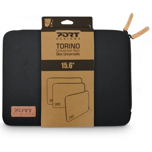 Port Designs notebook sleeve, Torino, 15,6" - fekete (140382)
