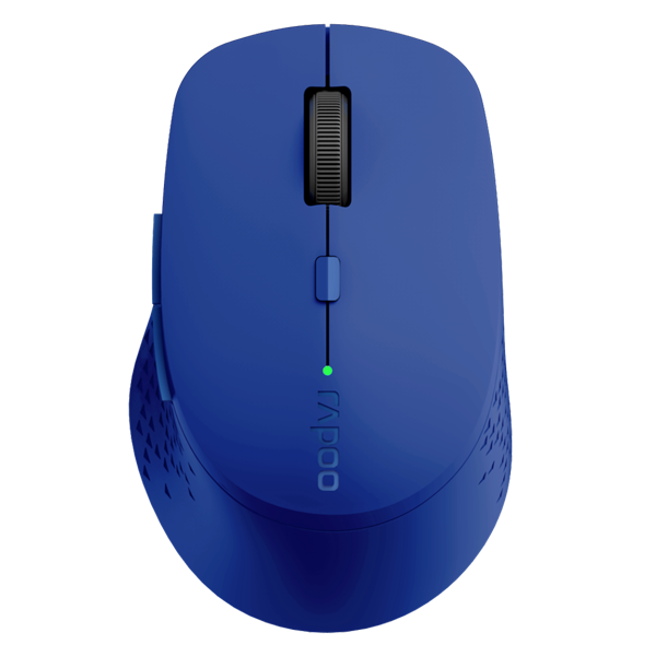 RAPOO 00184342, M300 BT(3.0+4.0) + 2,4GHZ VEZ.NÉLKÜLI EGÉR, KÉK (00184342)