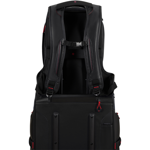 SAMSONITE Notebook hátizsák 140871-1041, LAPTOP BACKPACK M 15.6" (BLACK) -ECODIVER (140871-1041)